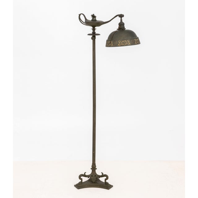1910s Tiffany Studios Aladdin Floor Lamp, Circa 1910 For Sale - Image 5 of 13