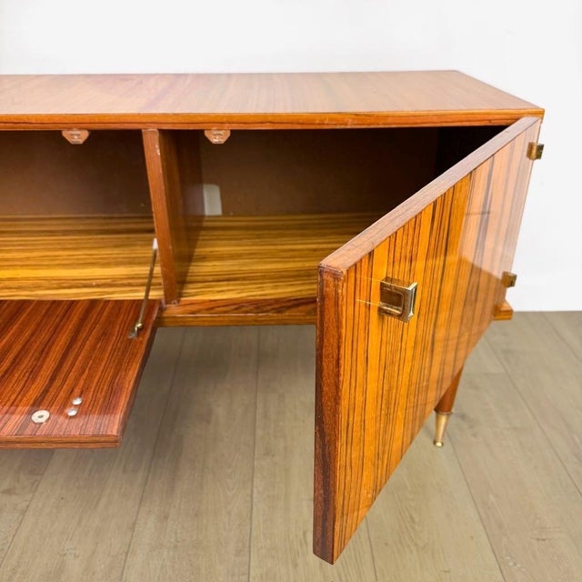 Scandinavian Sideboard with Rosewood Veneer and Lacquer Finish, 1960s For Sale - Image 9 of 14