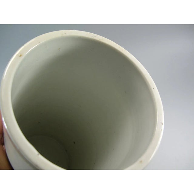 20th Century Chinese Qianjiang-Glaze Hat Holder Vase For Sale - Image 9 of 12