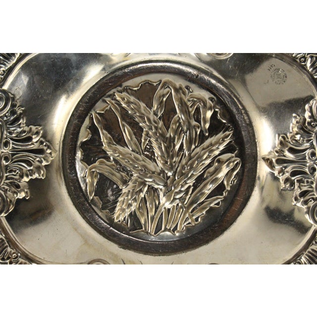 C. 1880's James W. Tuffts Boston Quadruple Plate Bread Tray Platter Dish 4314 For Sale - Image 13 of 18