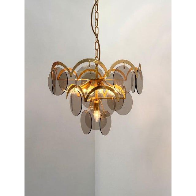 Vintage Chandelier by Gino Vistosi For Sale - Image 6 of 6
