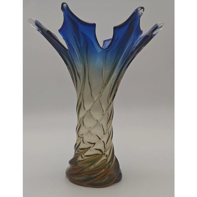 Flavio Poli Murano Glass Vase by Flavio Poli, 1960s For Sale - Image 4 of 4
