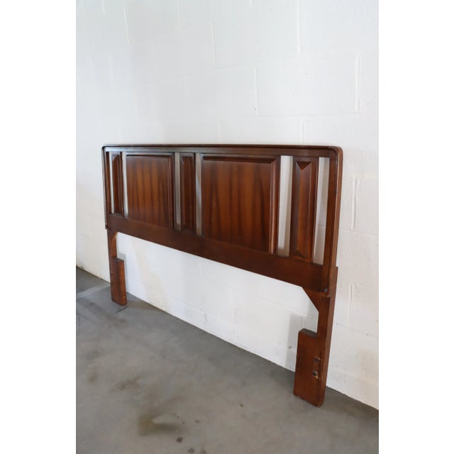 Mid-Century Modern Drexel Attributed Mid Century Headboard Queen/Double For Sale - Image 3 of 8
