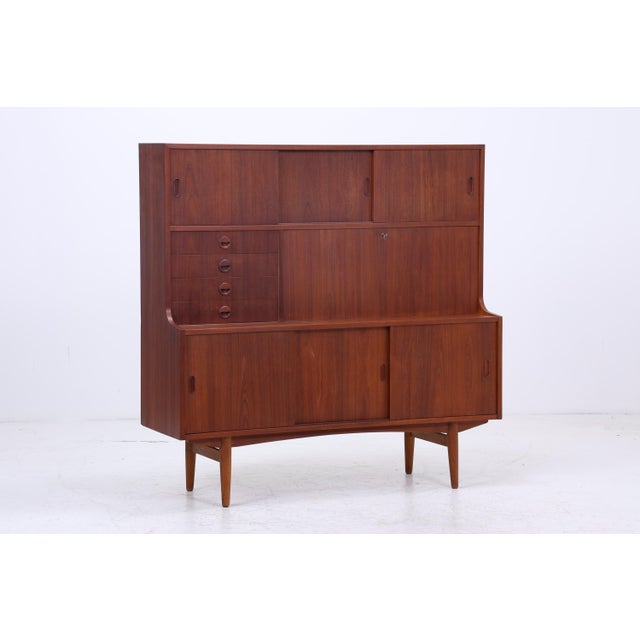Mid-Century Teak Highboard, 1960s For Sale - Image 3 of 11