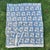 Hand block printed 100% linen floral textile yardage. 11 meters. 47" wide. Perfect for upholstery, pillows or drapes