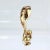 Modernist Biomorphic 14K Gold Yellow Diamond & Baroque Pearl Brooch or Pin For Sale In Philadelphia - Image 6 of 10