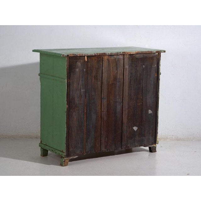 Tyrolean Chest in Green Pine from Amaru For Sale - Image 11 of 12