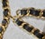 Metal Chanel Leather and Chain Belt Circa 1993 For Sale - Image 7 of 10