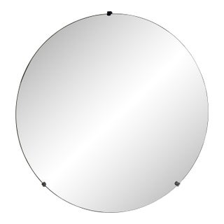 Tara Shaw for Century Furniture Rive Gauche Convex Mirror - Silver For Sale