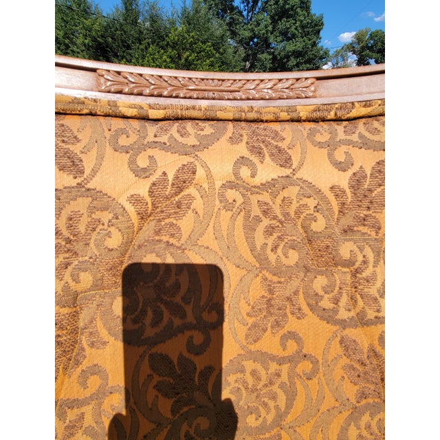 Wood 1960s Statesville Chair Co. Louis XVI High Backed Arm Chairs For Sale - Image 7 of 18