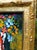 Gold "Fancy Flowers" Oil in a Gilded Gold Frame For Sale - Image 8 of 8