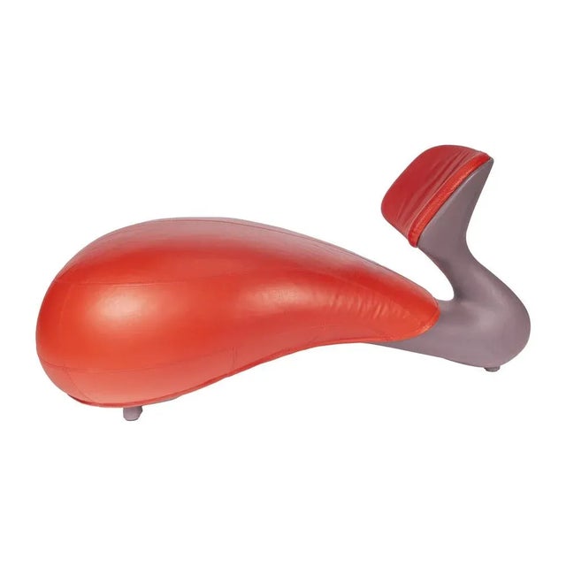 Red Beluga Chair for Leolux 125cm x 80cm x 70cm I have official proof of authenticity such as vintage catalogs, designer...