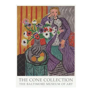 2004 Henri Matisse 'Purple Robe and Anemones' Multicolor Offset Lithograph