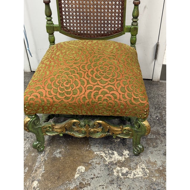 Victorian Wood Caned Side Chair, Antique For Sale - Image 11 of 12