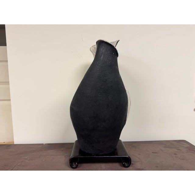 Mid-Century Abstract Free-Form Pottery Vase- Sills Studio For Sale - Image 9 of 11