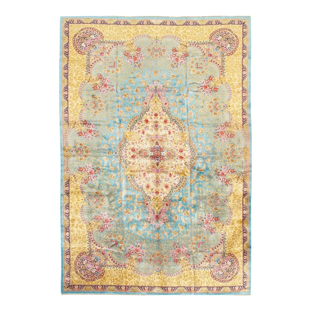 Pasargad DC Exquisite Design Paris Palace Fine Power Loom V.Silk Rug For Sale