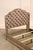 Elegant Queen Bed Featuring a Deep Tufted Upholstered Head and Footboard For Sale - Image 4 of 18