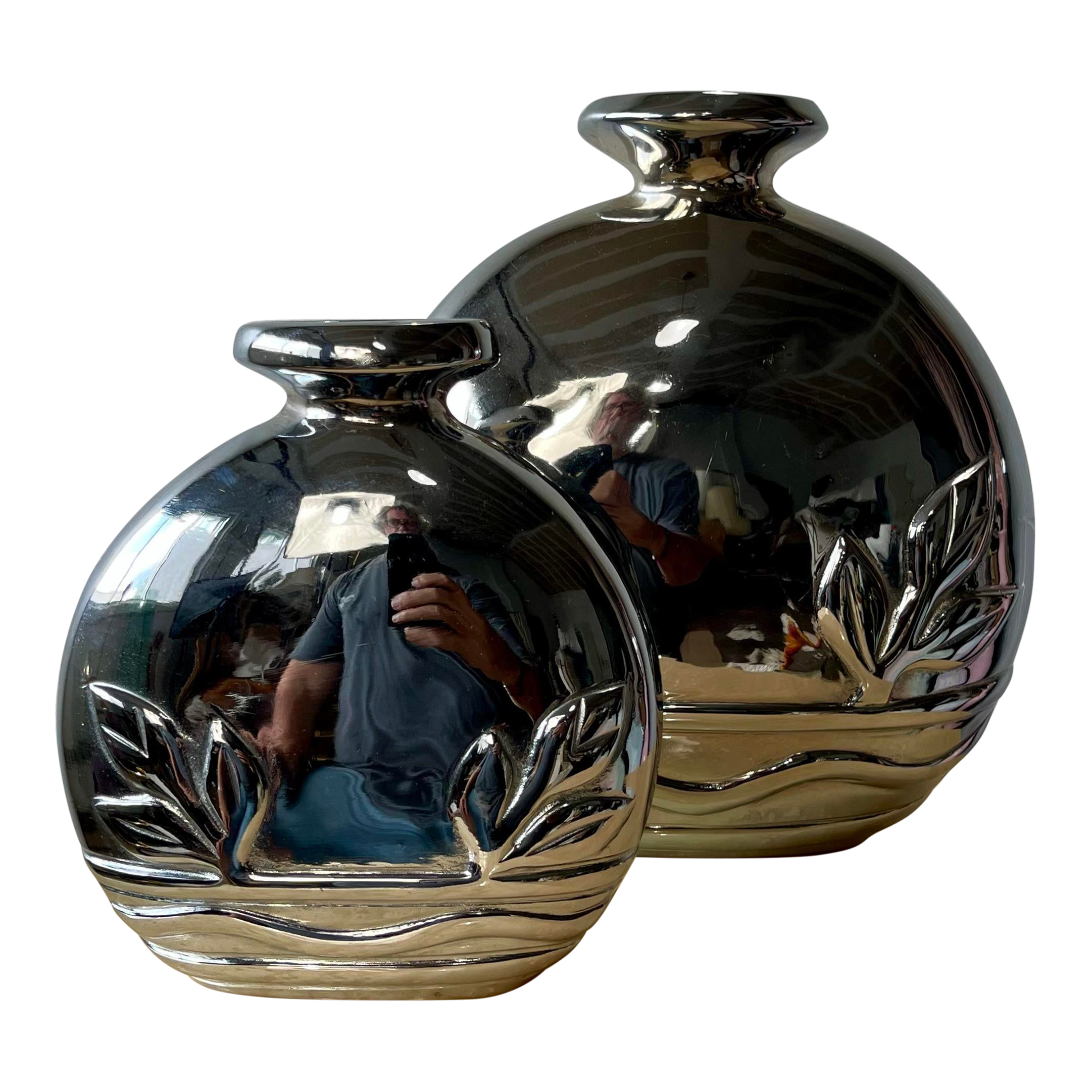 Vintage Art Deco Vases | Chairish