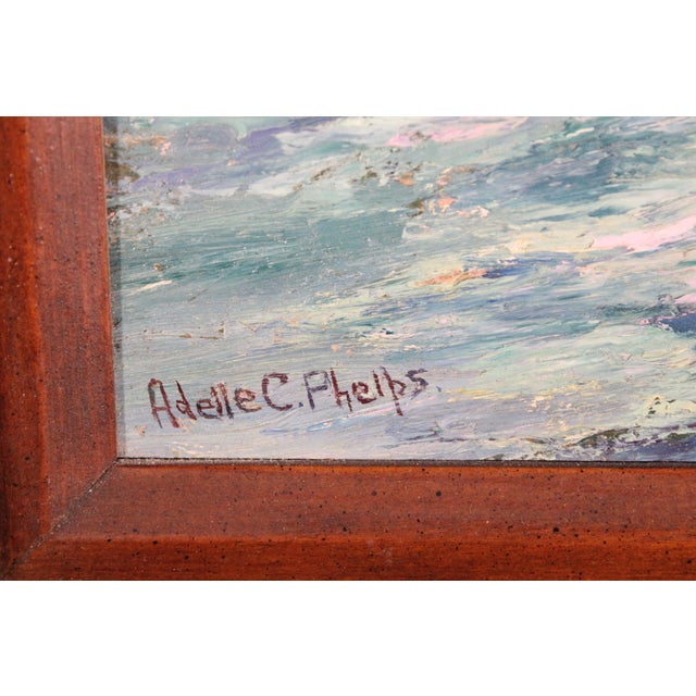 Painting of Camel Point Laguna Beach by Adele C. Pheleps (1866-1945) For Sale - Image 9 of 11