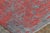 Rug & Kilim’s Distressed Modern Rug With Abstract Florals in Coral & Gray Hues For Sale - Image 10 of 12