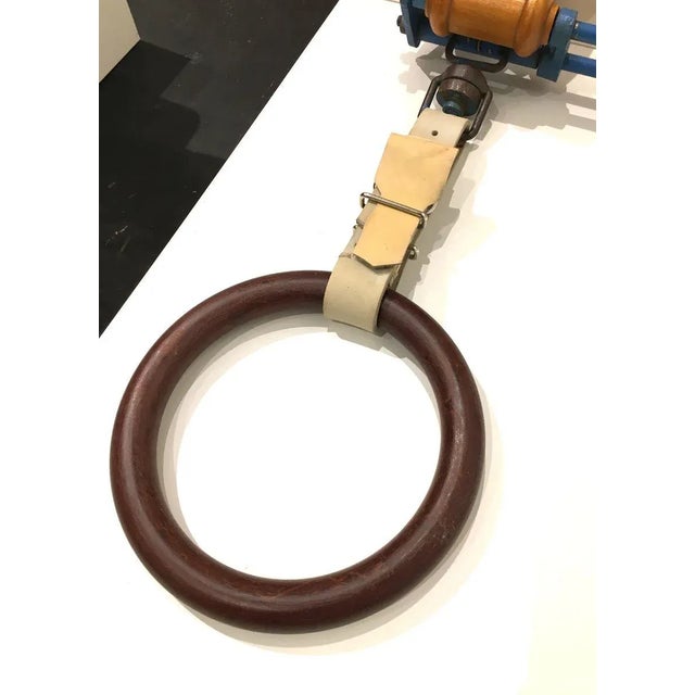 Vintage Gym Rings, 1940s For Sale - Image 11 of 13