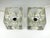 Cube-Shaped Glass Table Lamps by Peill & Putzler, 1970s, Set of 2 For Sale - Image 4 of 12