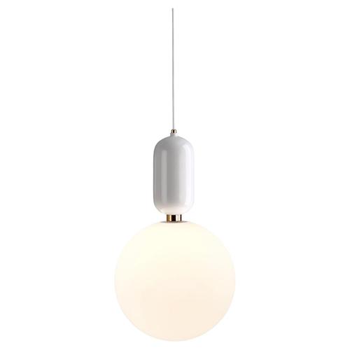 White Aballs T Gr Suspension Lamp in Ceramic and Glass by Jaime Hayon for Parachilna For Sale - Image 17 of 17