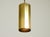 Large Decagonal Brass Pendant Lamps, 1960s, Set of 3 For Sale - Image 10 of 18