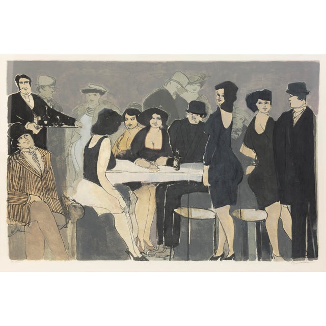 Late 20th Century Late 20th Century David Schneuer Simplizissimus II Signed Modern Figurative Lithograph 230/300 For Sale - Image 5 of 7