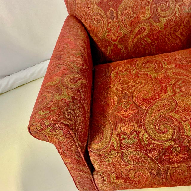 Wood 1980s Vintage Rustic European Italian Boho Chic Arts & Crafts Club Chair. For Sale - Image 7 of 16