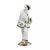 Ceramic 19th Century German Porcelain Pierrot Figurine For Sale - Image 7 of 7
