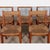 1950s Vintage French Straw-Seated Chairs in Elm, 1950, Set of 6 For Sale - Image 5 of 11