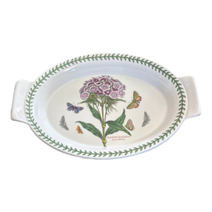 1970s Botanic Garden Portmerion Sweet William Small Casserole Dish