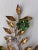 1940s Maison Baguès Style 3 Lights Green Crystal Flowers Tole Bow Sconces, Circa 1940 For Sale - Image 5 of 13
