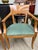 Vintage Dining Chairs Newly Reupholstered in Forest Green Scalamandre Fabric, 1980’s, Set of 4 For Sale - Image 12 of 12