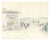 Vii prise de mon bureau is a wonderful original pencil drawing watercolored on ivory-colored paper, realized in 1914 by a...