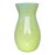 Large 1980s Ombre Lime Green Vase For Sale