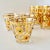 Mid-Century Modern Vintage Rare Mid-Century Culver Ltd. “Jeweled Ornaments” 22k Gold Glassware Set – 12 Pieces (7 Highball, 5 Whiskey) For Sale - Image 3 of 12