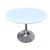 Metal Mid-Century Tulip Style Chrome Dining Table, 1960s For Sale - Image 7 of 9