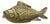 Brass Japanese Fish Dish For Sale