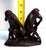 Vintage African Folk Art 2 Hand Carved Wooden Monkeys Figurine For Sale - Image 10 of 10