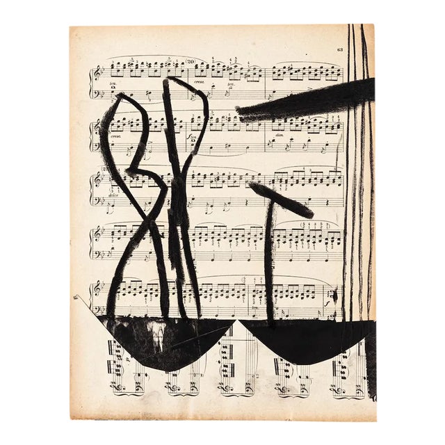 Musical Notes Mixed Media by Tommaso Cascella, 2009 For Sale