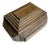 Early 1900s American Tramp Art Chip Carved Box For Sale