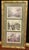 Vintage Framed Triptych Parisian Street Scenes Lithograph Prints by Georges B. For Sale - Image 9 of 10