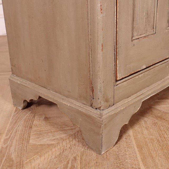 English Painted Dresser Base For Sale - Image 10 of 13