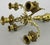 Vintage French Candleholders in Brass, Set of 2 For Sale - Image 10 of 12