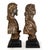 Baroque Pair of Carved Polychromed Wood Reliquary Busts of Saints, 17th/18th Century For Sale - Image 3 of 18