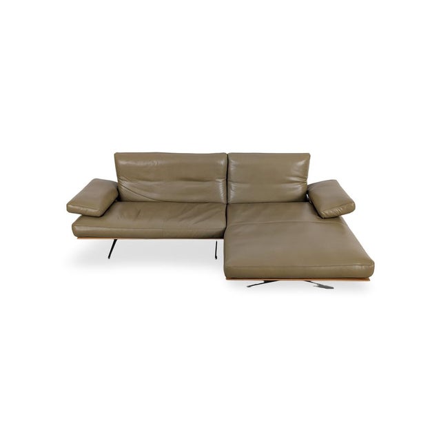 Koinor Marylin Corner Sofa in Leather For Sale - Image 4 of 14