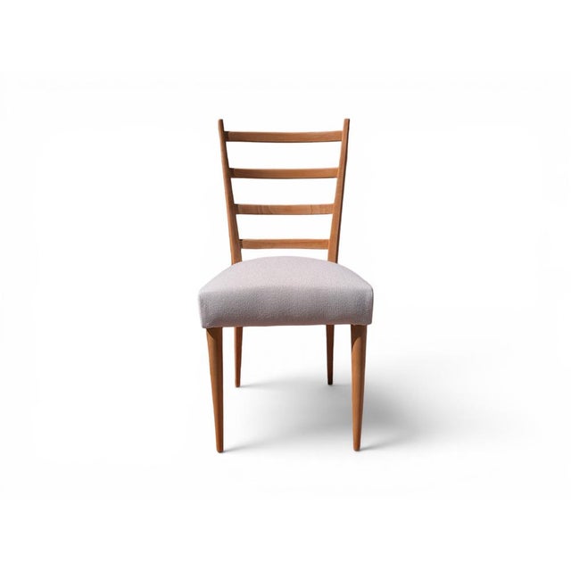 Vintage Maple Wood Chairs, 1950s, Set of 6 For Sale - Image 6 of 12
