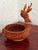 Late 20th Century Vintage Wicker Reindeer Basket Christmas Holiday Decor For Sale - Image 5 of 9